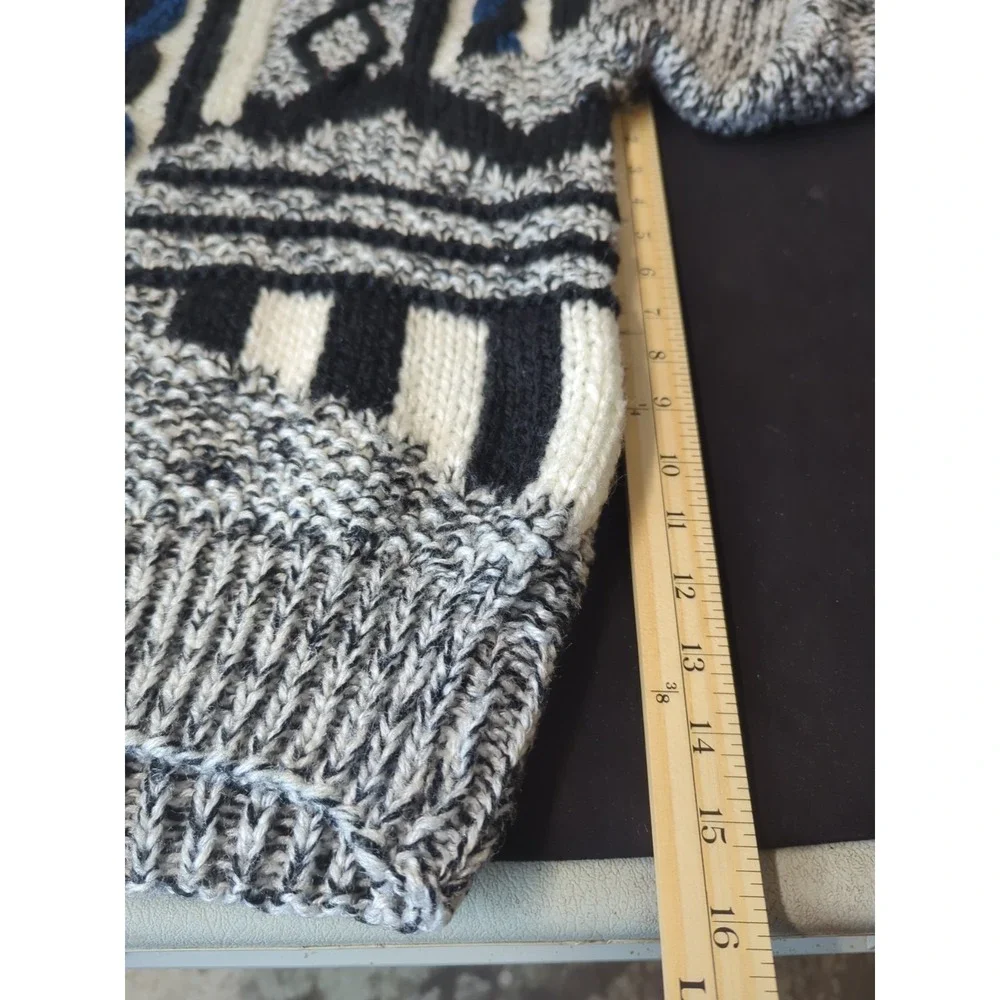 Vintage J.T. Beckett Sweater Mens L‎ Chunky Knit Stretch Loose Knit 90's